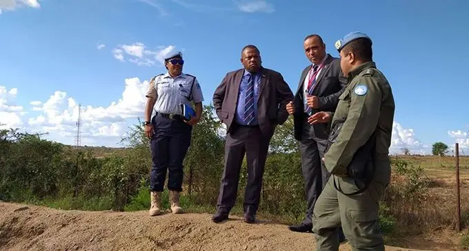 Commissioner Qiliho visit overseas mission.