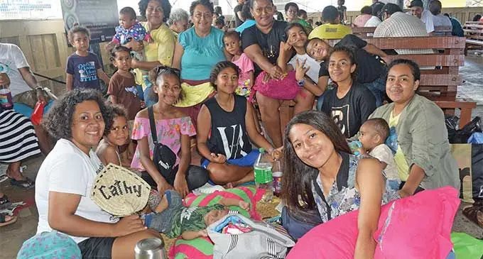 The Valevatu family wait at Port Mua-i-walu in Walu Bay, Suva on December 21, 2023. They are waiting to travel to Natokalau village in Cicia Island by ferry to celebrate Christmas and New Year. PHOTO: Ronald Kumar