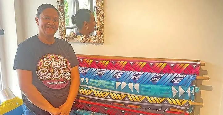 JBROS co-owner Mele Wakolo will be one of four delegates at the 2023 Pacific Fair in New Caledonia next month.