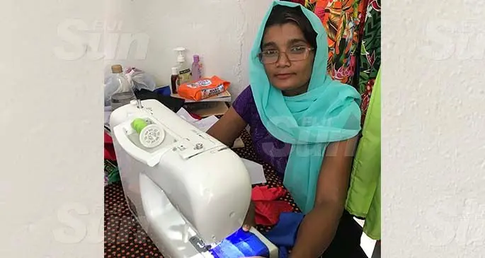 Instyle Tailoring Centre owner Sunita Lal in Labasa Town on March 29, 2020. Photo: Shratika Naidu
