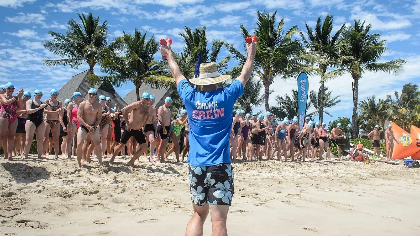 Ocean Swim Fiji hosts a luxury experience for swimmers annually.