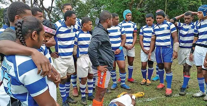 Lomary Secondary School Under-19 team. Photo: Ioane Asioli