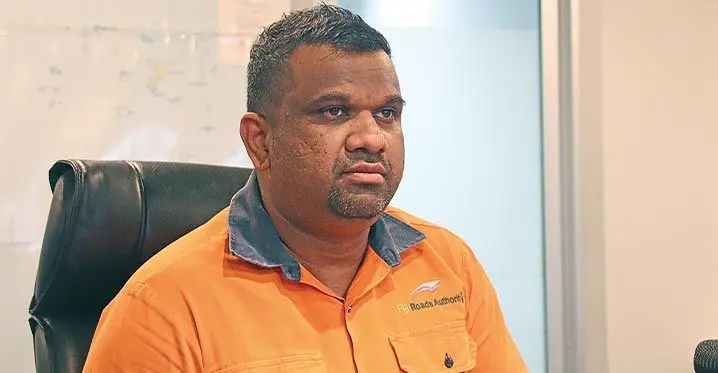 Former Fiji Roads Authority chief executive officer Kamal Prasad.