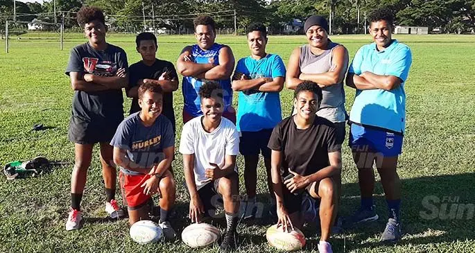Yasawa Marlins Women’s rugby team before training at Nadovu Park, Lautoka on June 30, 2020 Photo: Salote Qalubau