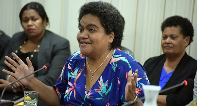 Leader of HOPE, Tupou Draunidalo.