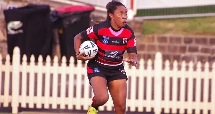 Josephine Maejiire in action for North Sydney Bears.