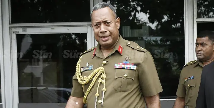 RFMF Commander, Major General Ro Jone Kalouniwai. Photo: Ronald Kumar
