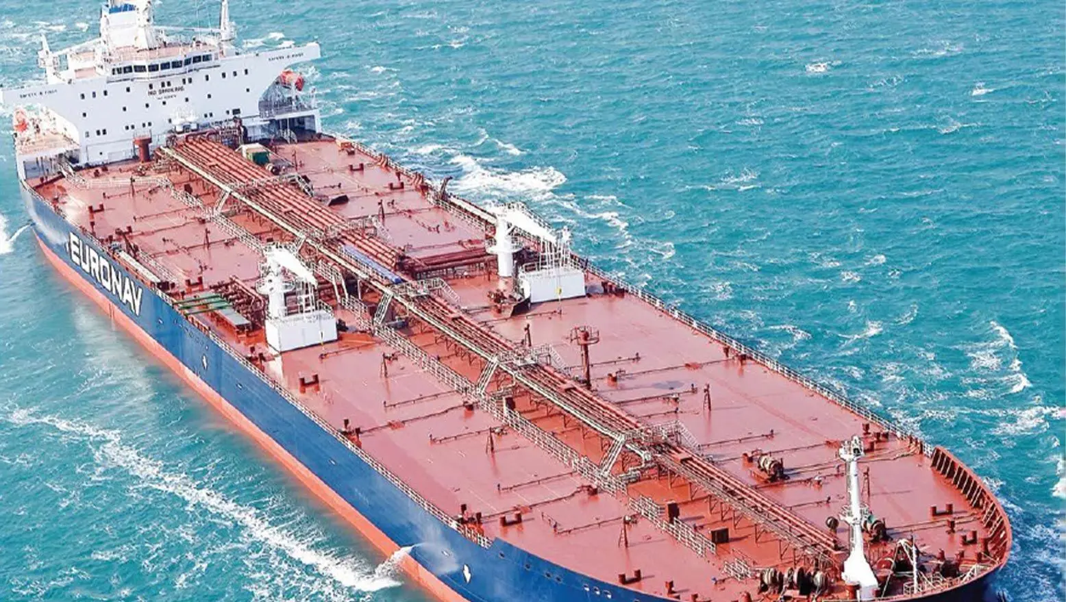 Oil tanker.