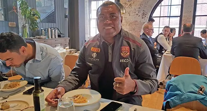 Rugby league legend Petero Civoniceva in Sydney, Australia on June 21,2019. Photo: Leone Cabenatabua