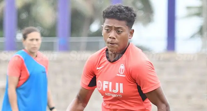 Fijiana player Meredani Qoro. Photo: Ronald Kumar