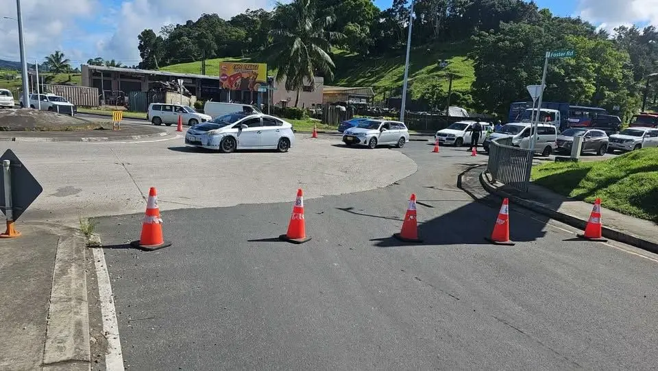 The Fiji Police Force is advising members of the public to avoid the Walu Bay area, as authorities work to contain a leak from an oil tank.