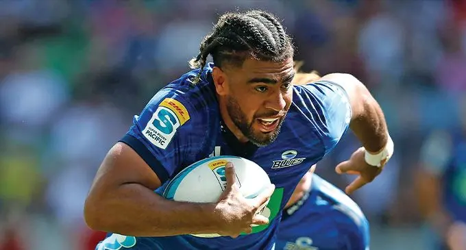 Hoskins Sotutu. Photo: Blues