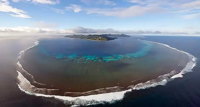 An island in the Lau group.