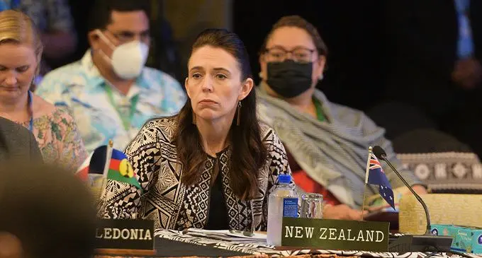 New Zealand Prime Minister Jacinda Ardern. 
