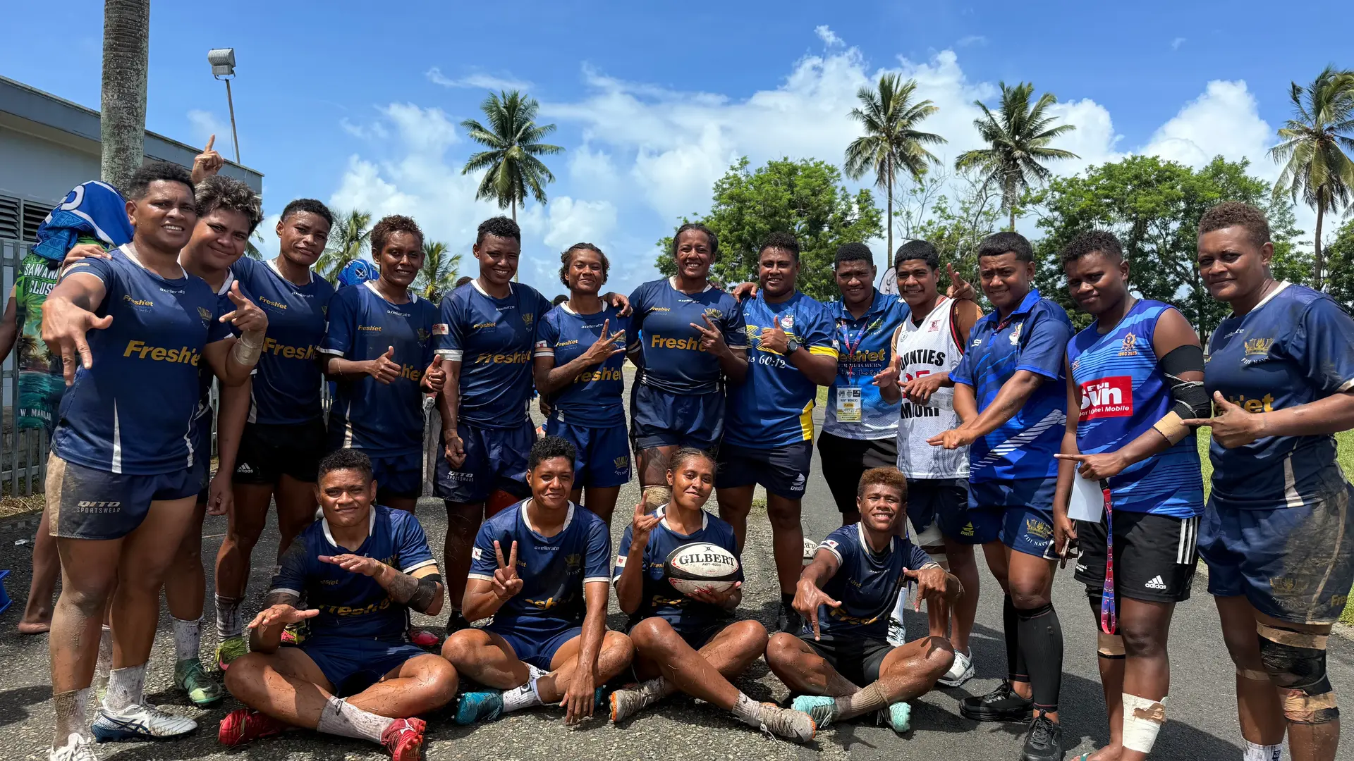 Fresh’et Navy women’s 7s team