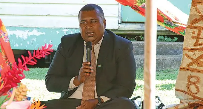 The Tui Bua Ratu Makutu Nagagavoka during the Bua Provincial Council meeting in Nabouwalu, Bua, on July 17, 2024. Photo: Wati Talebula-Nuku