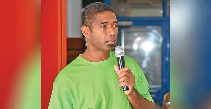 Jese Ligaiviu during the National Budget Consultation at the Sugar Cane Growers Council Hall in Lautoka on May 31, 2023.