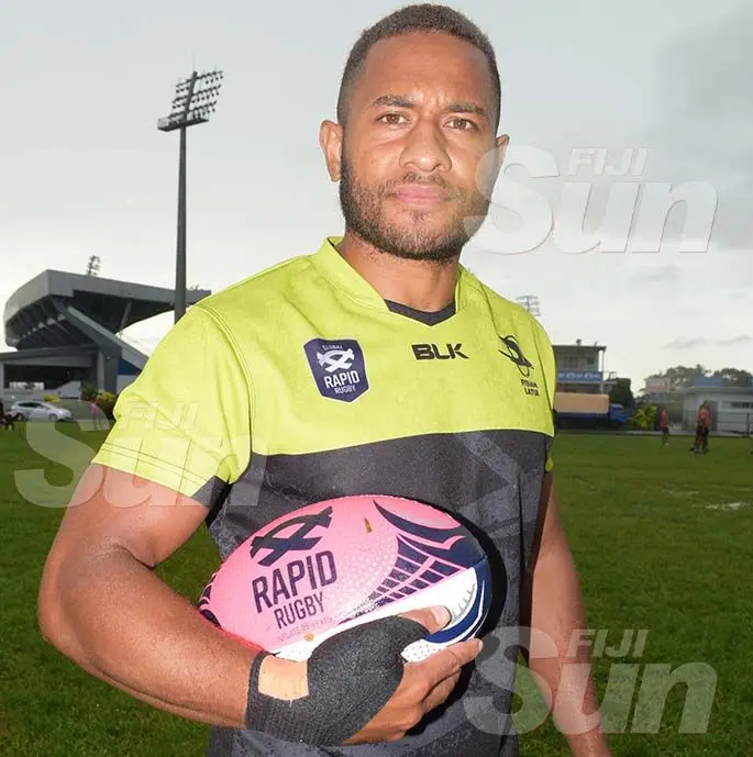 Fijian Latui squad member Teti Tela. Photo: Ronald Kumar