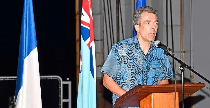 French ambassador to Fiji, François-Xavier Léger. Source: Fiji Government 