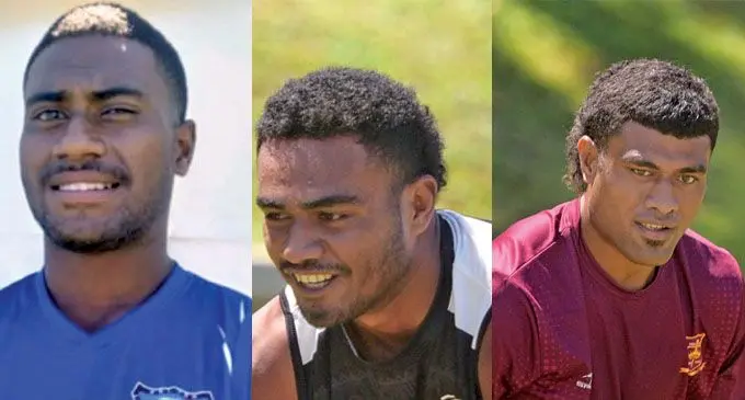 Picture from left to right : Tomasi Tikonilia , Iosefo Masi and Taniela Sadrugu