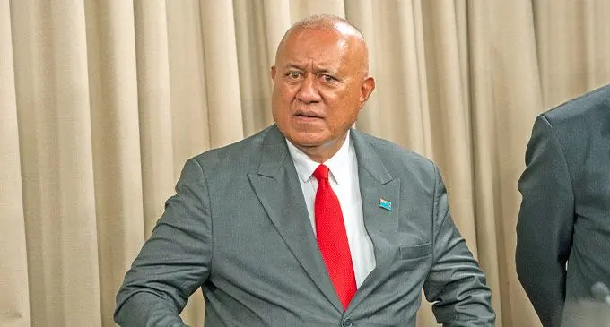 Minister for Policing Ioane Naivalurua. PHOTO: Leon Lord