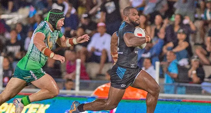 Fiji Bati wing Maika Sivo.