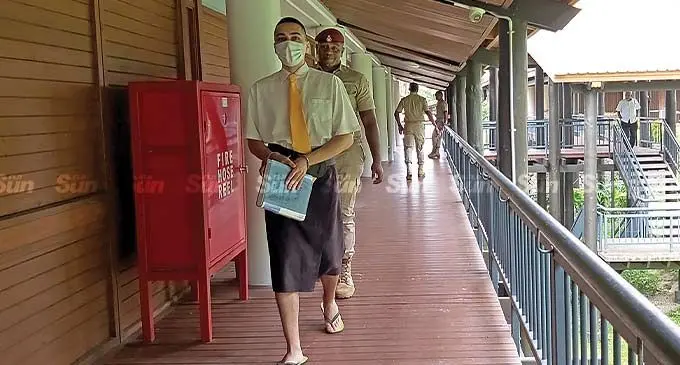 Joshua Aziz Rahman outside the Fiji Court of Appeal at Veiuto Court Complex in Suva on December 12, 2022. Photo: Ashna Kumar
