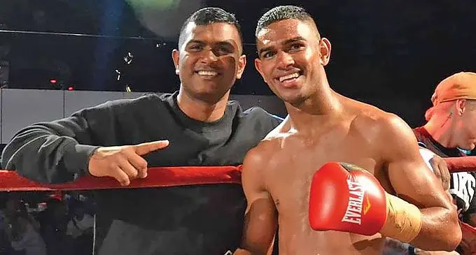 Umbayd Haider(right) with his brother Sebastian “The Sniper” Singh.