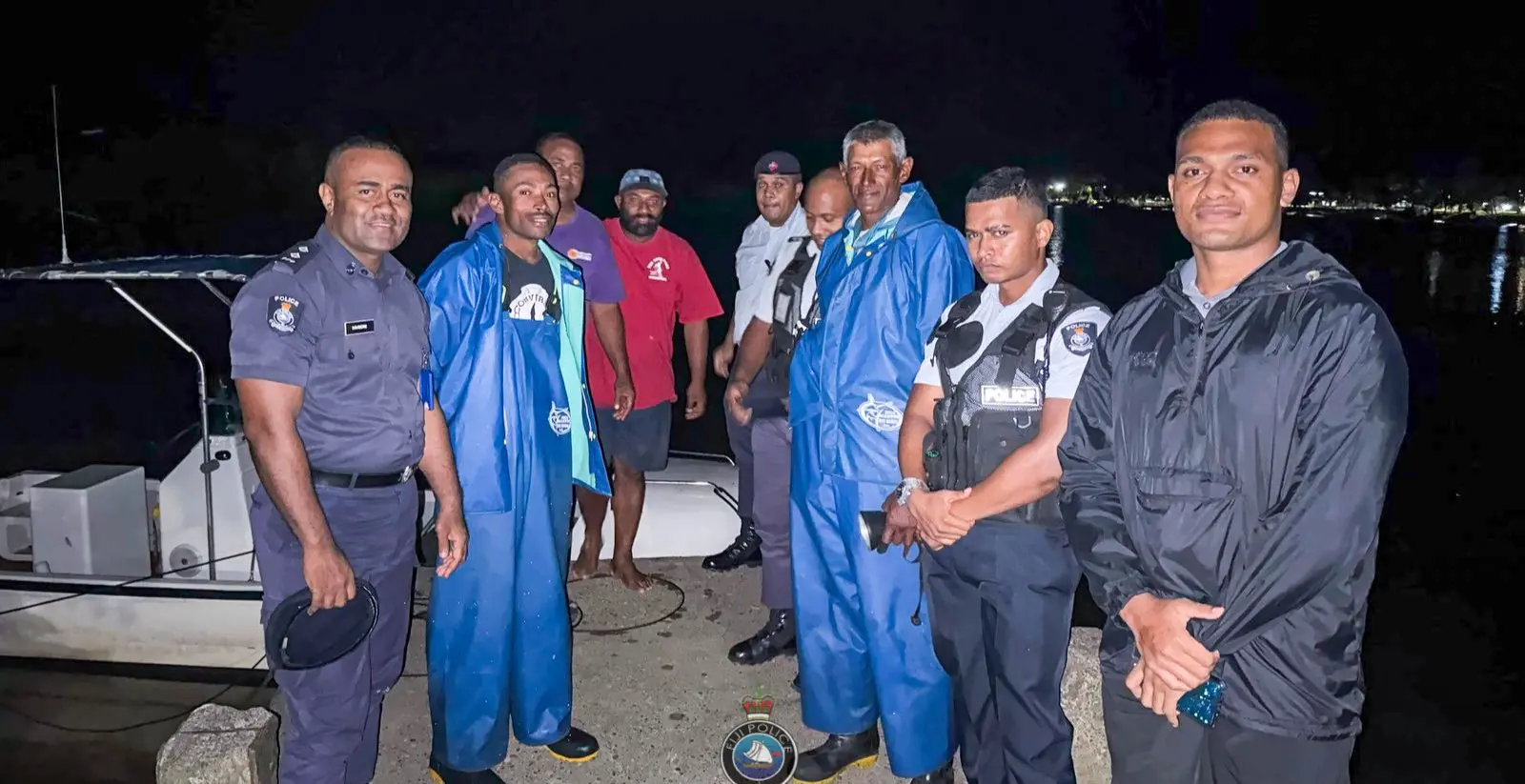 Police said the National Police Command Centre received a report in the early hours of Saturday, March 28, that the men were drifting at sea.