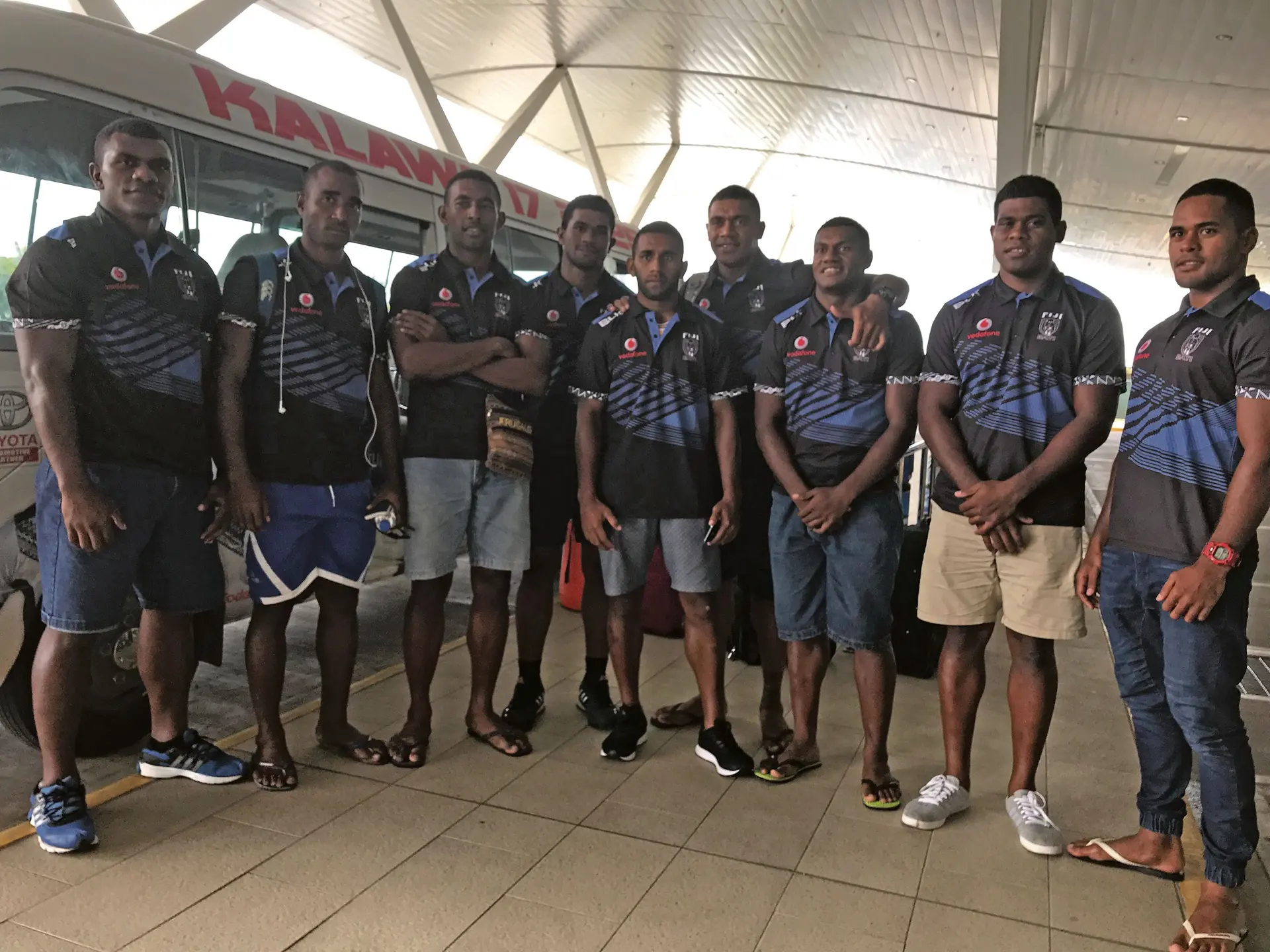 Junior Bati rugby leagye players to take on Tonga in the Commonwealth Games Nines Under-23 semifinal in Australia, Photo: Waisea Nasokia