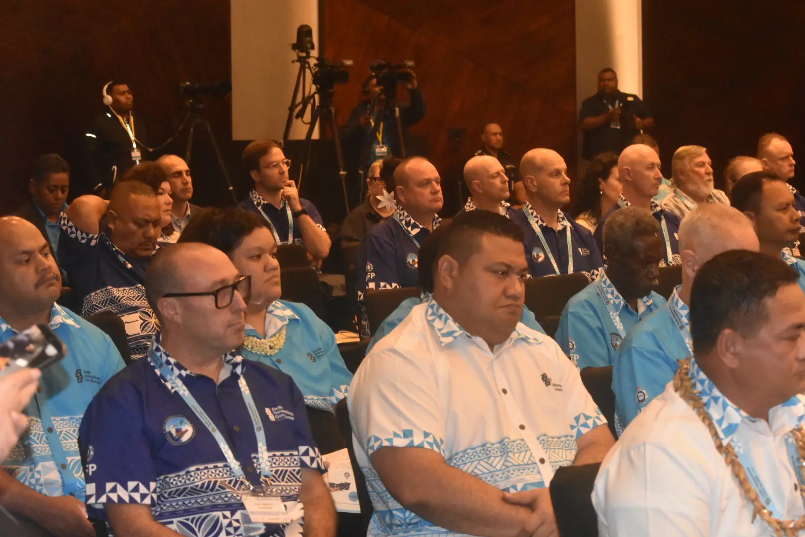 Delegates at the Summit. 