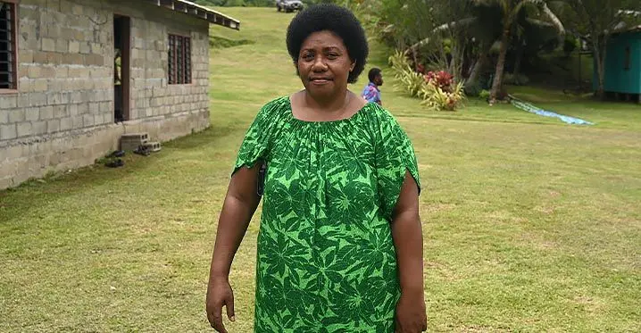Nawairabe villager, Emily Naivalurua.