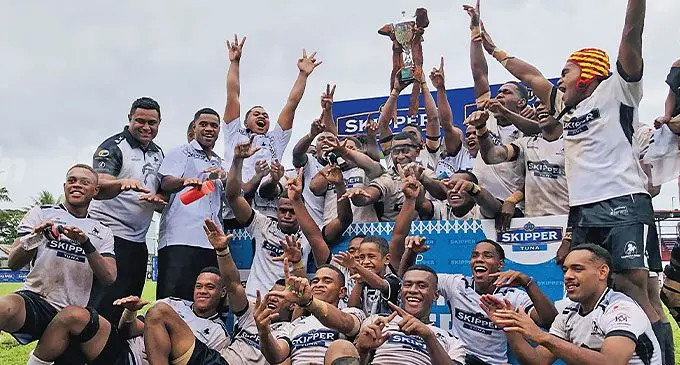 The Skipper Cup Under-20 champions for 2024, Nadroga. The team beat Naitasiri 43-36 in the final on June 22, 2024. Photo: Josua Buredua