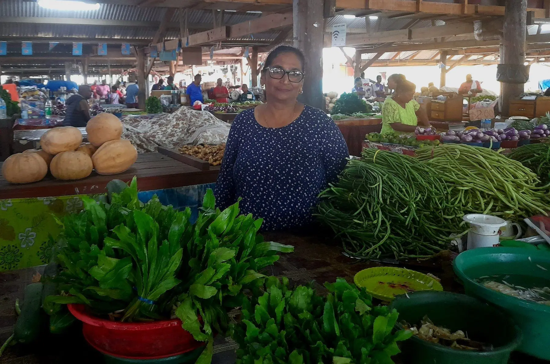 Saras Wati at Labasa Market on December 30, 2025