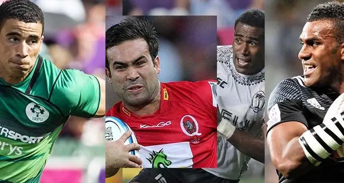 Jordan Conroy, Rod Davies, Aminiasi Tuimaba and Joe Ravouvou.