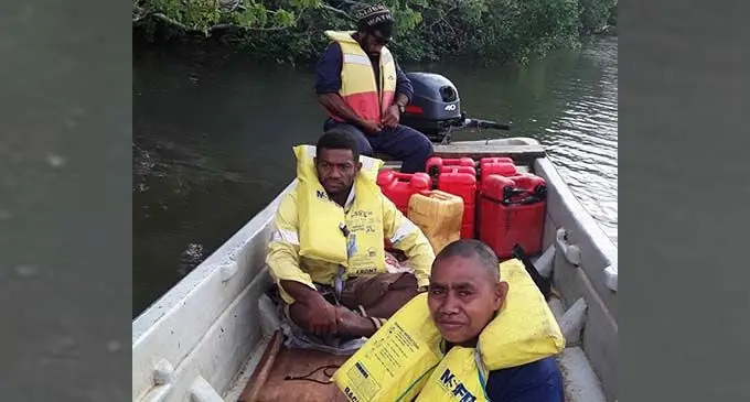Kaliova with the search and rescue team this morning.