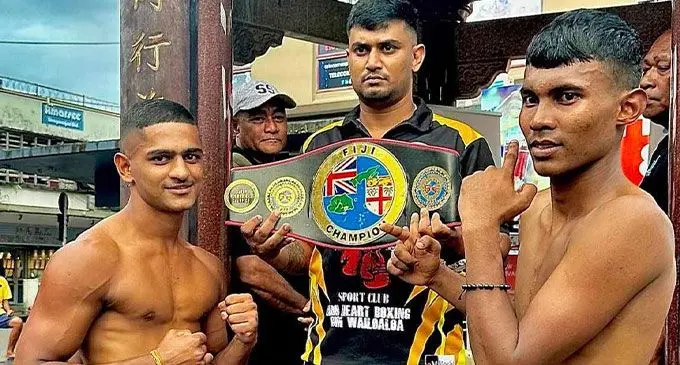 Junior Binnu ‘Valley King’ Singh (left).