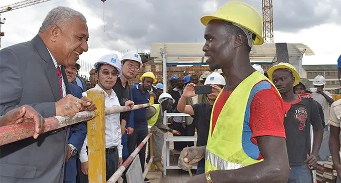 Prime Minister Voreqe Bainimarama at Nairobi, Kenya, on May 29, 2019. Photo: DEPTFO News