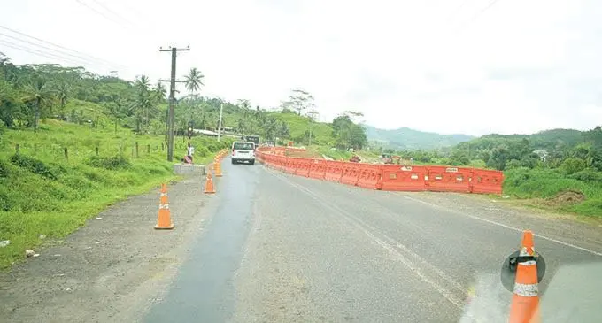 Road Works along Sawani Road in Nausori on November 17, 2020.  Photo: Ronald Kumar