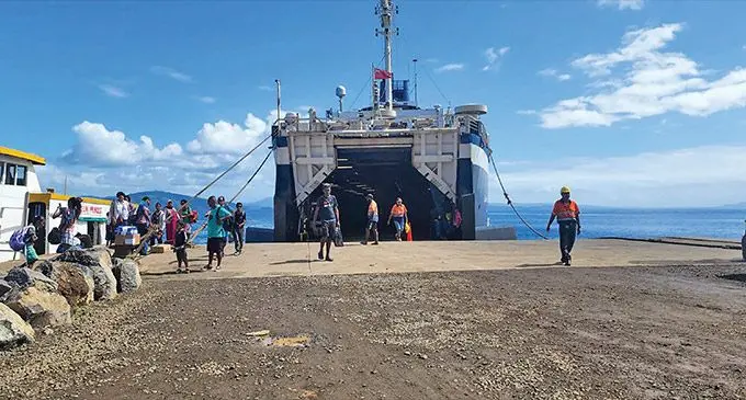 Tavuki Jetty on Taveuni on August 24, 2022.
