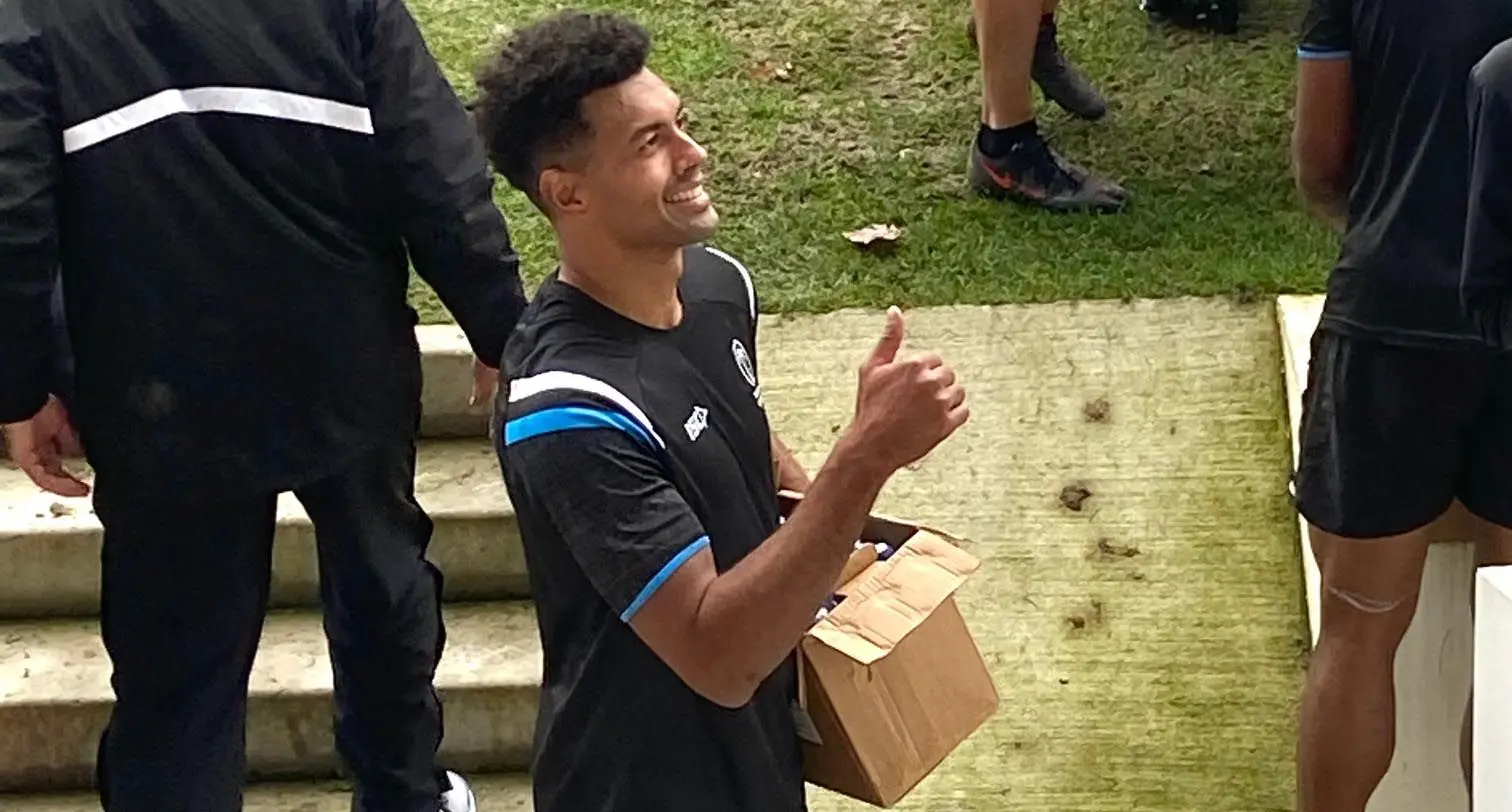 Flying Fijian Ben Volavola in France. Photo: French Media