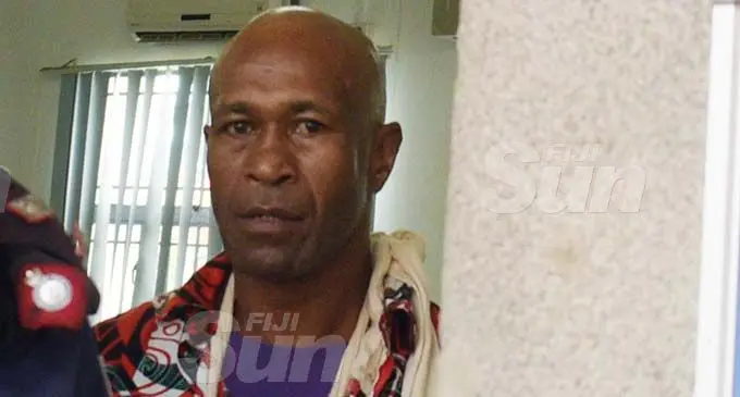 The late Tevita Kapaiwai when he was escorted out of court earlier last week. Photo: Ronald Kumar