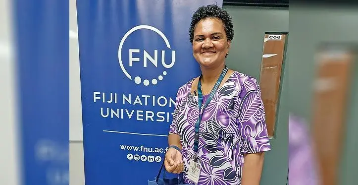 Ratu Navula College careers teacher Alumeci Raratabu. Photo: FNU Media