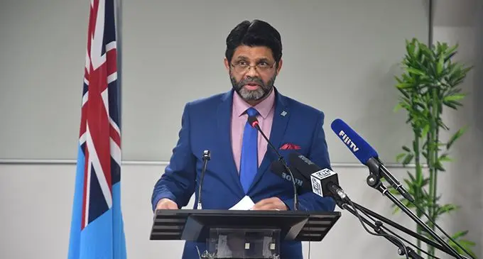 Attorney-General and Minister for Economy Aiyaz Sayed-Khaiyum. Photo: DEPTFO