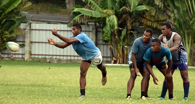 Jack’s Nadi rugby team train at Prince Charles Park, Nadi on May 9, 2019. They face Naitasiri on Saturday. Photo: Nicolette Chambers