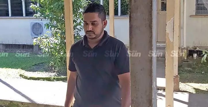 Pramitesh Prakash outside the Magistrate’s Court in Suva on May 8, 2023. Photo: Ashna Kumar