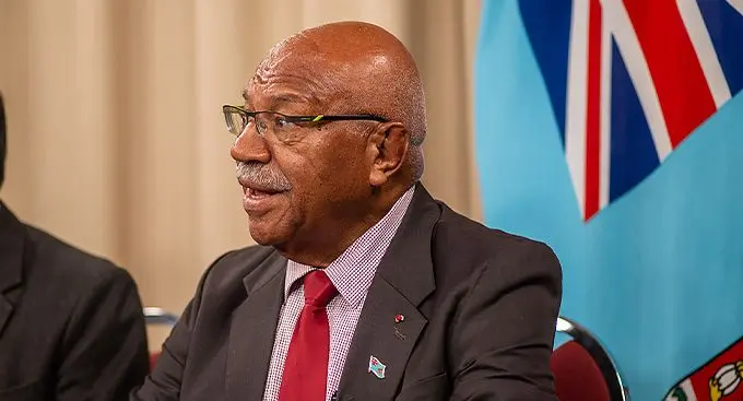 Prime Minister Sitiveni Rabuka. Photo: Leon Lord