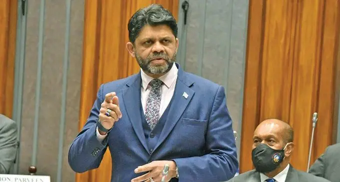 Attorney-General Aiyaz Sayed-Khaiyum.