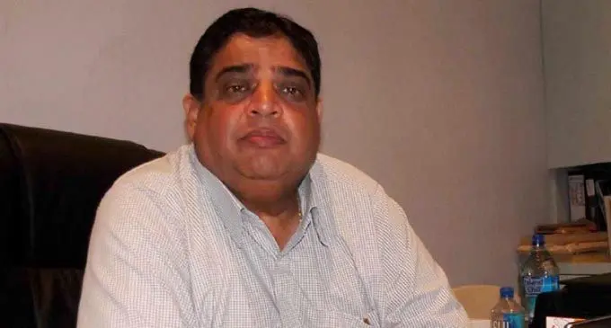 In the spotlight... Fiji Football Association president Rajesh Patel.