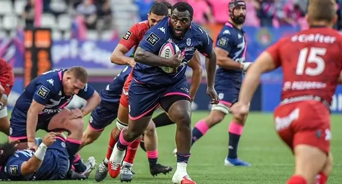 Fijian-born Stade Francais tighthead prop Luke Tagi in action during the French Top 14 competition. Photo: Planet Rugby